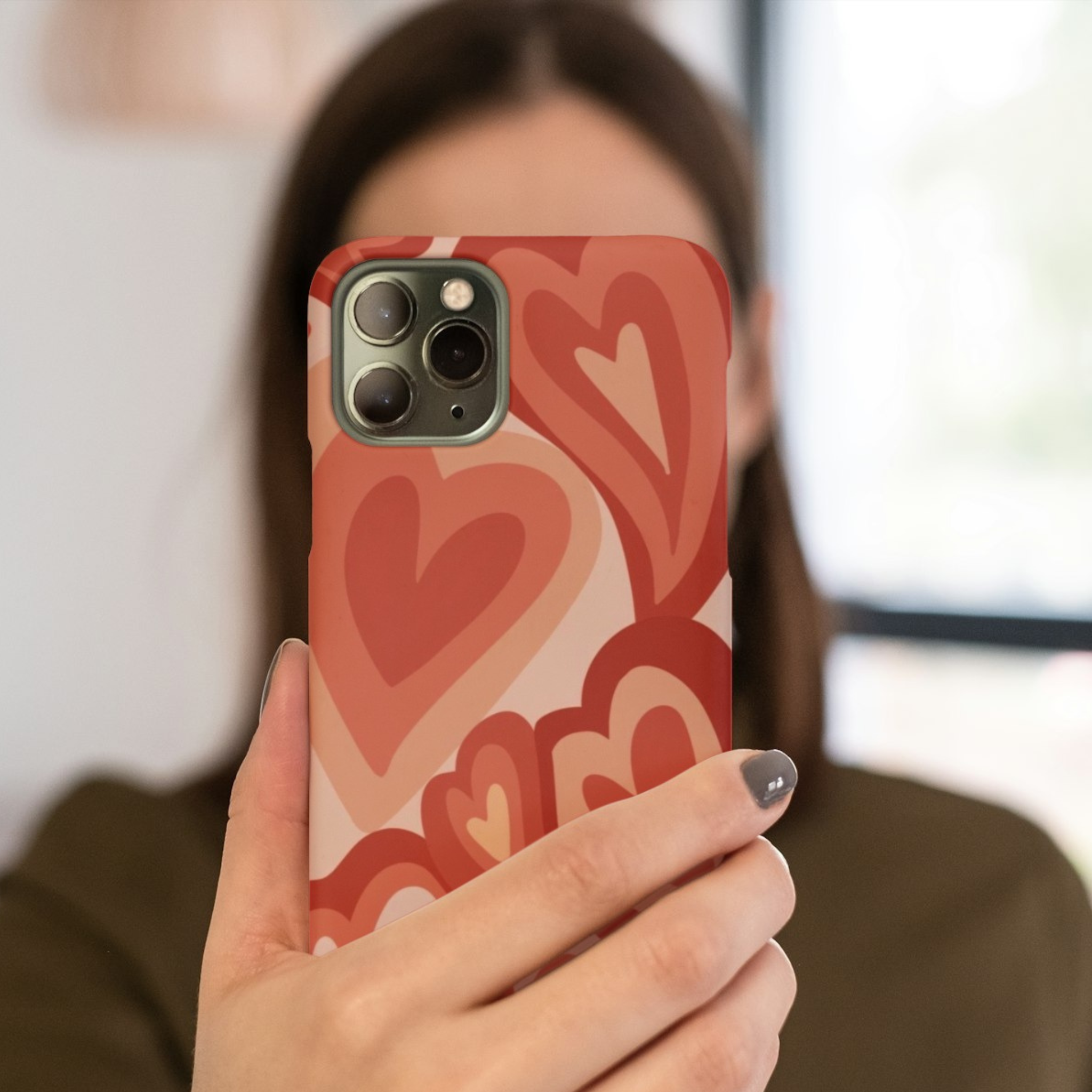 Gentle Heartbeat iPhone Case
